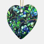 Blauwbes Keramisch Ornament (Links)