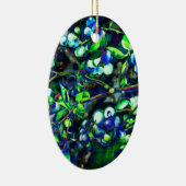 Blauwbes Keramisch Ornament (Rechts)