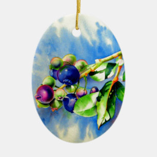 Blauwbes Keramisch Ornament