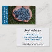 Blauwbes-kwekers Visitekaartje (Voorkant / Achterkant)