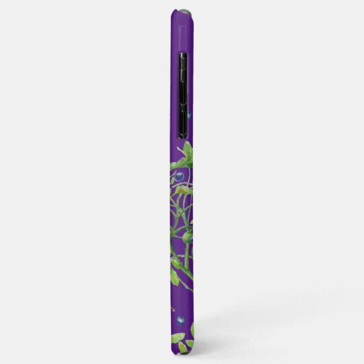 Blauwbes met libellen Case-Mate iPhone case (Achterkant/links)
