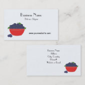 Blauwbes-ontwerp Visitekaartje (Voorkant / Achterkant)