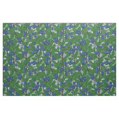 Blauwbes op wit stof (Yard (91,4 cm))