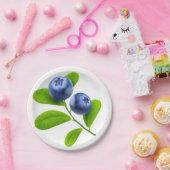 Blauwbes Papieren Bordje (Feest)