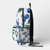 Blauwbes patroon bedrukte rugzak (Rechts)
