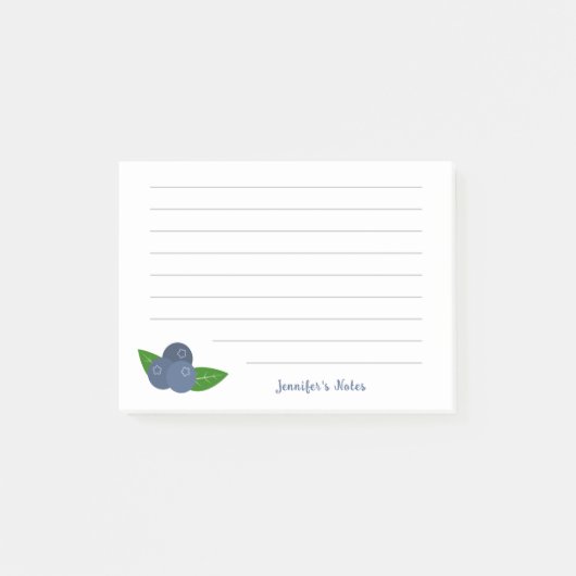 Blauwbes Post-it® Notes (Voorkant)