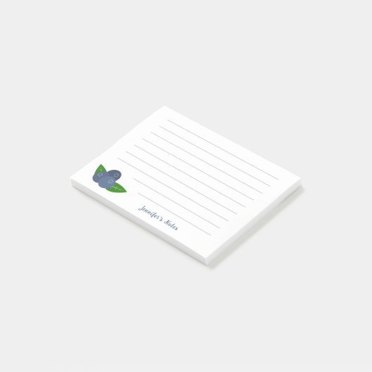 Blauwbes Post-it® Notes (Schuin)