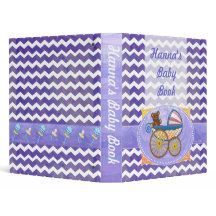 Blauwbes Smear Chevron Pattern Baby Book