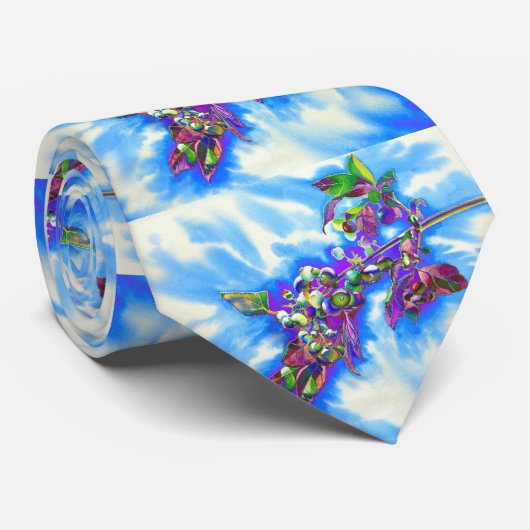 Blauwbes Solar Stropdas (Opgerold)