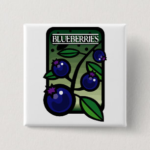 Blauwbes Vierkante Button 5,1 Cm