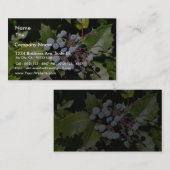 Blauwbes Visitekaartje (Voorkant / Achterkant)