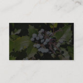 Blauwbes Visitekaartje (Achterkant)