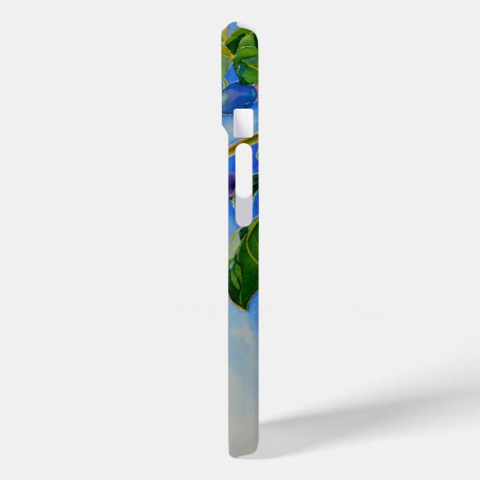 Blauwbes waterverf schilderen Case-Mate iPhone case (Achterkant / Links)