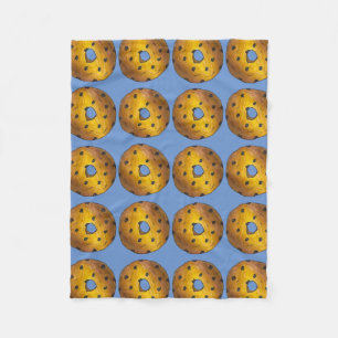 Blauwbessen Cake Donut Doughnut Blue Foodie Pastry Fleece Deken