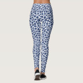 Blauwbessen Druk fruit af Leggings (Achterkant)