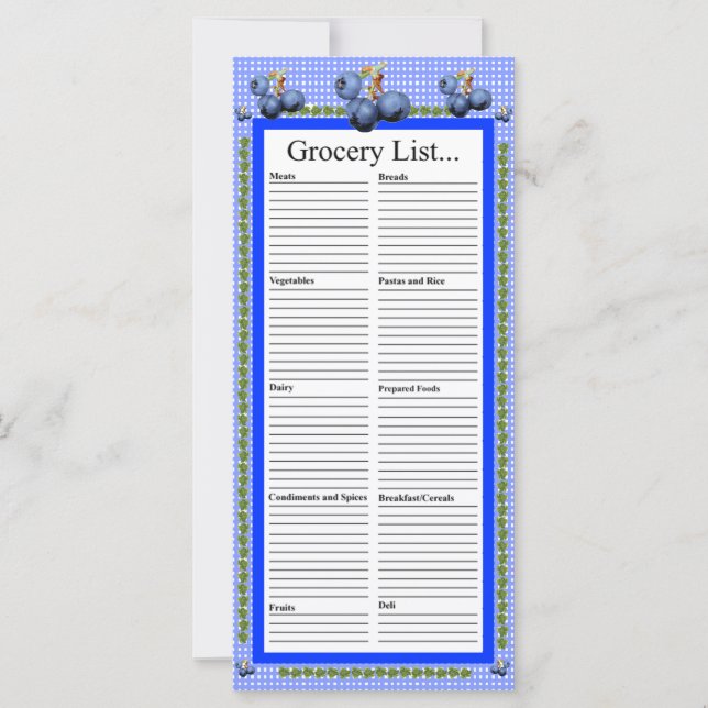 Blauwbessen Ontwerplijst (Voorkant)