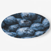 Blauwbessen Papieren Bordje (Gekanteld)