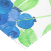 Blauwbessen waterverf patroon tafelkleed (Gekanteld)
