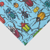 Blauwbijen Tissuepapier (Detail)