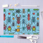 Blauwbijen Tissuepapier (Craft)