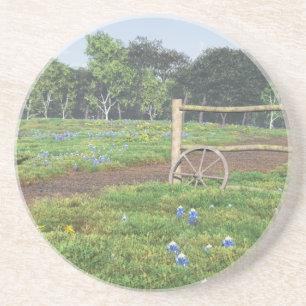 Blauwbijenveld Zandsteen Onderzetter