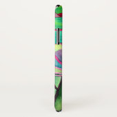 Blauwblad Hawaii Tropische bladbladerkunst Case-Mate iPhone Case (Achterkant / rechts)