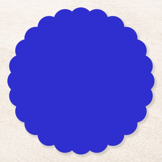 Blauwblauw Onderzetters met schroefdraad (Voorkant)