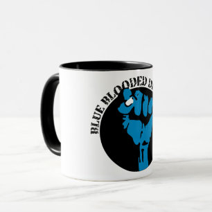 blauwbloedige democraat mok