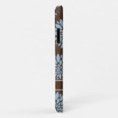 Blauwbloem blauw bloem Case-Mate iPhone case (Achterkant/rechts)