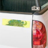 Blauwbomen Bumpersticker (Op Truck)