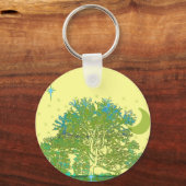 Blauwbomen Sleutelhanger (Voorkant)