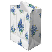 Blauwbonen en wilde bloemen medium cadeauzakje (Voorkant Gekanteld)