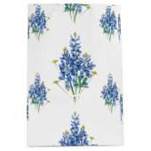 Blauwbonen en wilde bloemen medium cadeauzakje (Voorkant)
