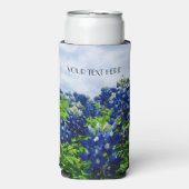 Blauwbonnaars Blauwe Bloemen Texan Floral (Seltzer Voorkant)