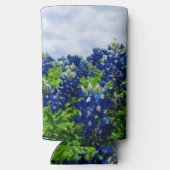 Blauwbonnaars Blauwe Bloemen Texan Floral (Achterkant)