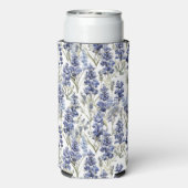 Blauwbonnaars Bloemen Blauwe Waterverf Wilde bloem (Seltzer Achterkant)