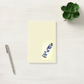 Blauwbonnet Butter-gekleurde achtergrond Post-it N Post-it® Notes (Kantoor)