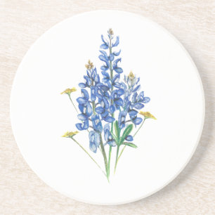 Blauwbonnetjes Zandsteen Onderzetter