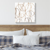 blauwboon canvas afdruk (Insitu (Slaapkamer))
