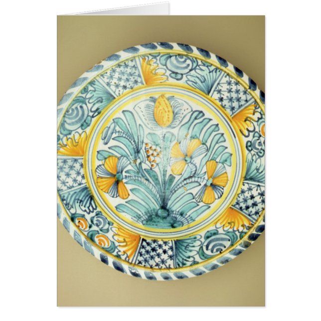 Blauwdashladder, Lambeth pottery (Voorkant)