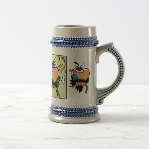 Blauwdgerigar Comic Beer Stein Bierpul