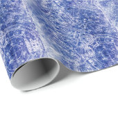 Blauwdruk Cadeaupapier (Rol Hoek)