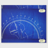  blauwdruk Diagram nr. 327 Cadeaupapier (Vlak)