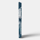 Blauwdruk IV Case-Mate iPhone Case (Achterkant / Links)