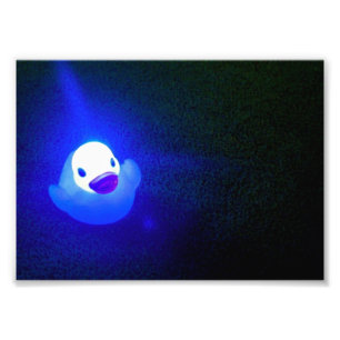 Blauwdruk LED Duckie No. 1 Foto Afdruk