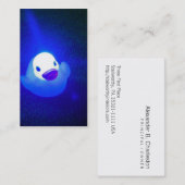 Blauwdruk LED Duckie No. 1 Visitekaartje (Voorkant / Achterkant)