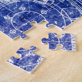 Blauwdruk Legpuzzel (Zijkant)