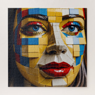 Blauwdruk van de mensheid - Een kubistisch portret Legpuzzel