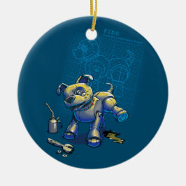 Blauwdrukken voor een Bestie Keramisch Ornament