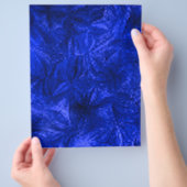 blauwe005 rijke diepe texturen flyer (Hand)